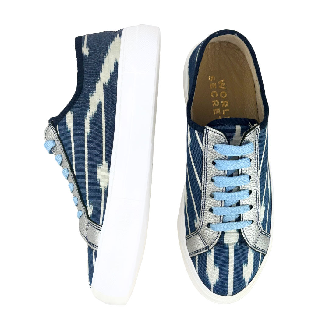 Midnight Blue - 'She Who Dares' Sneakers
