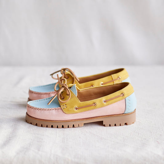 Neopolitan - Sundae Boat Shoes