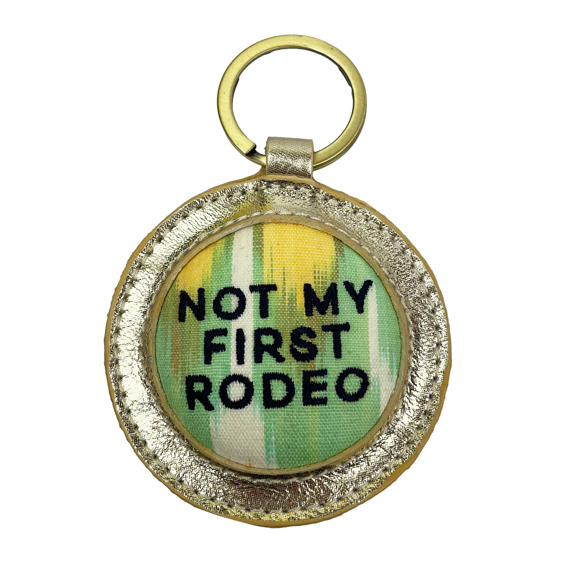 Not My First Rodeo - Ikat Keyring