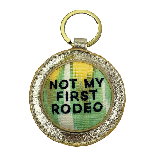 Not My First Rodeo - Ikat Keyring