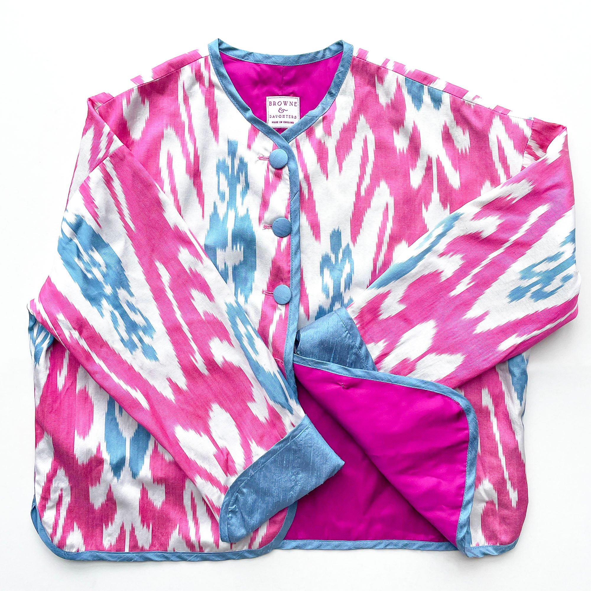 Kiwi Punch Ikat Jacket - Browne & Daughters Collaboration
