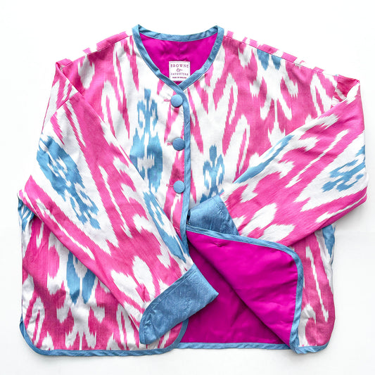 Kiwi Punch Ikat Jacket - Browne & Daughters Collaboration