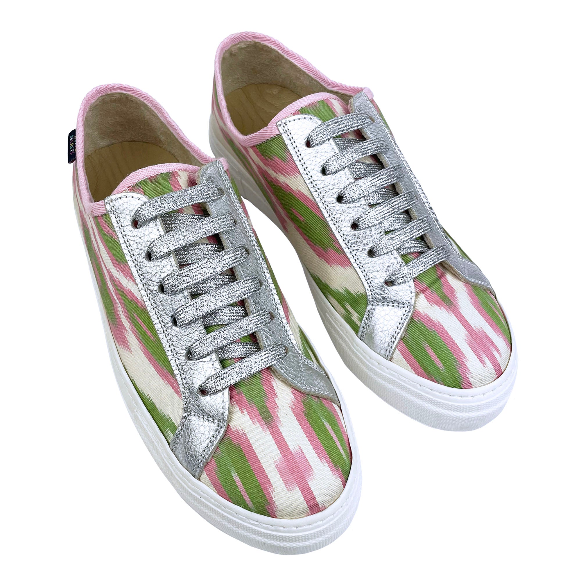 Pink Cabanas - 'She Who Dares' Sneakers