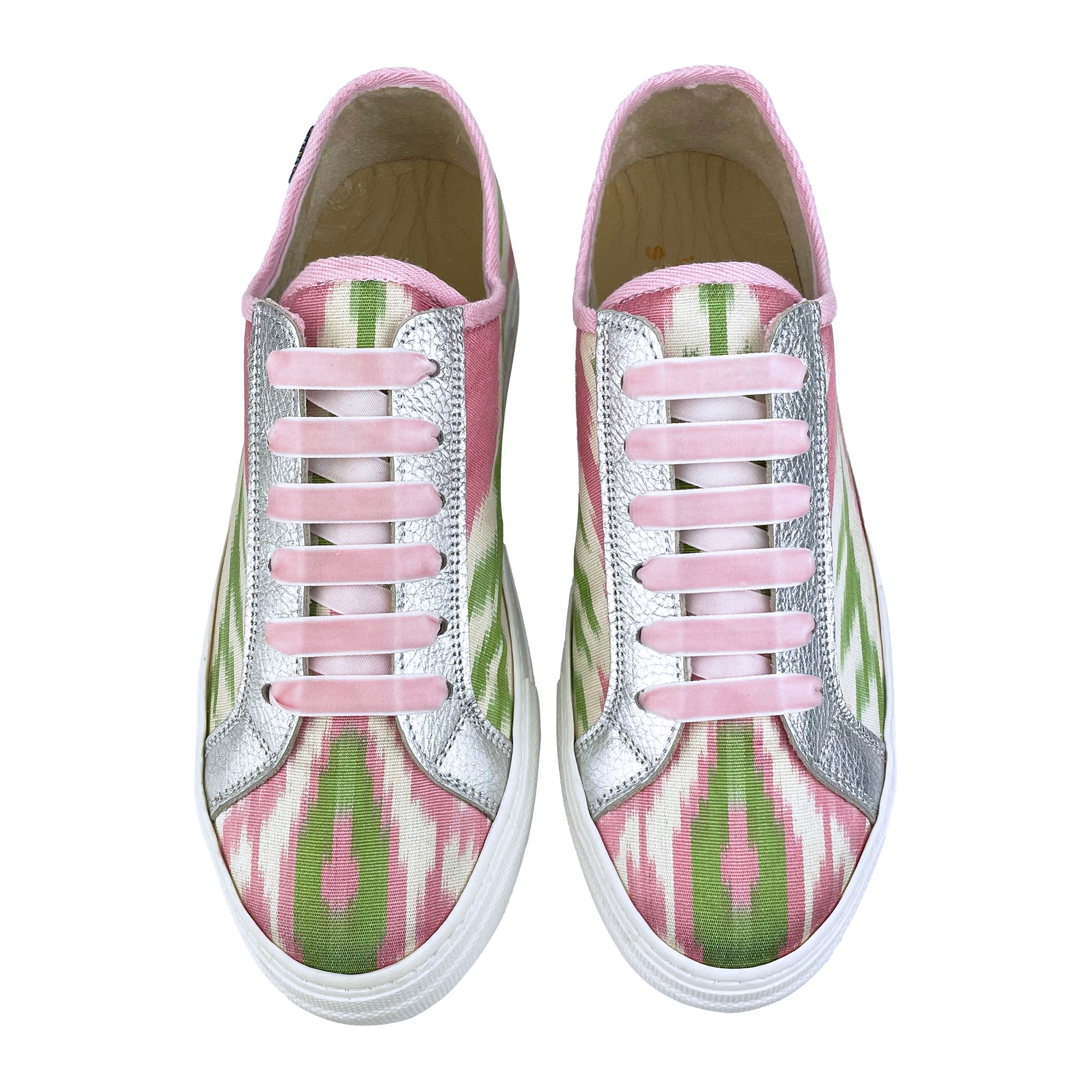 Pink Cabanas - 'She Who Dares' Sneakers