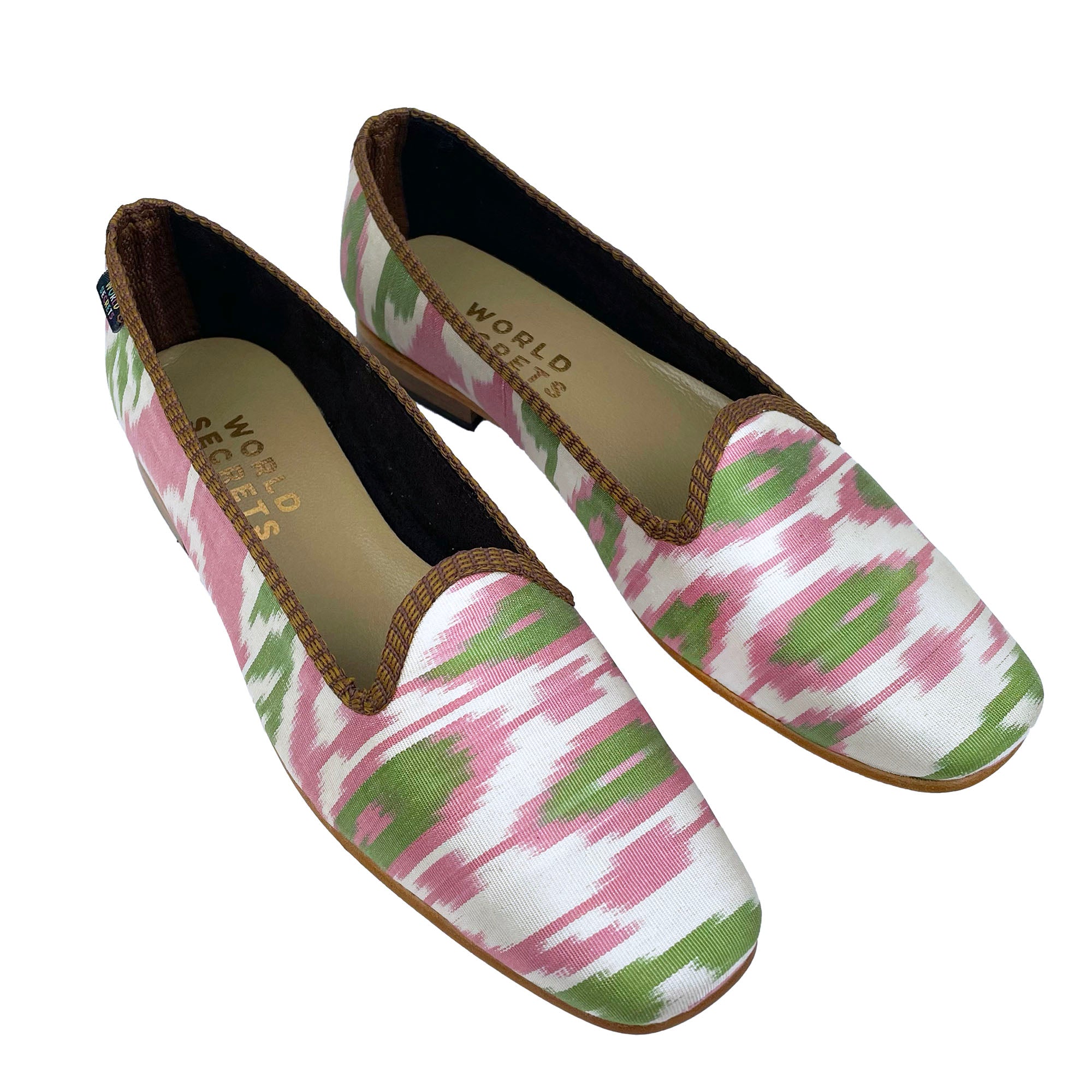 Pink Palm Tree - Ikat Shoe