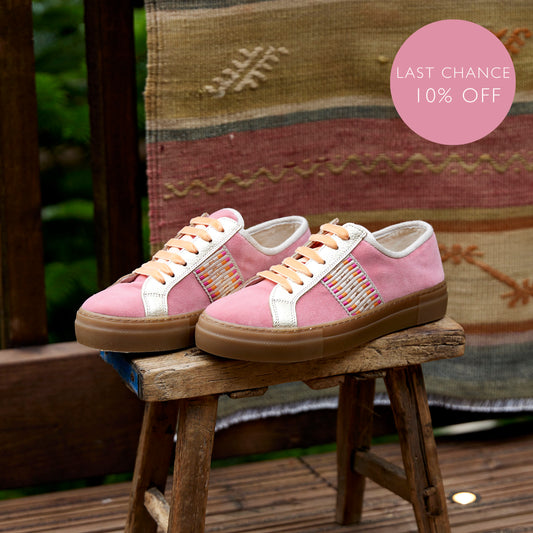 Pink Nordics - 'She Who Dares' Sneakers
