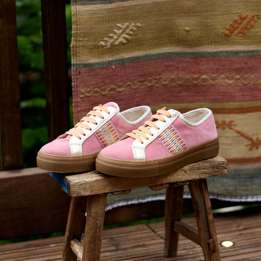 Pink Nordics - 'She Who Dares' Sneakers