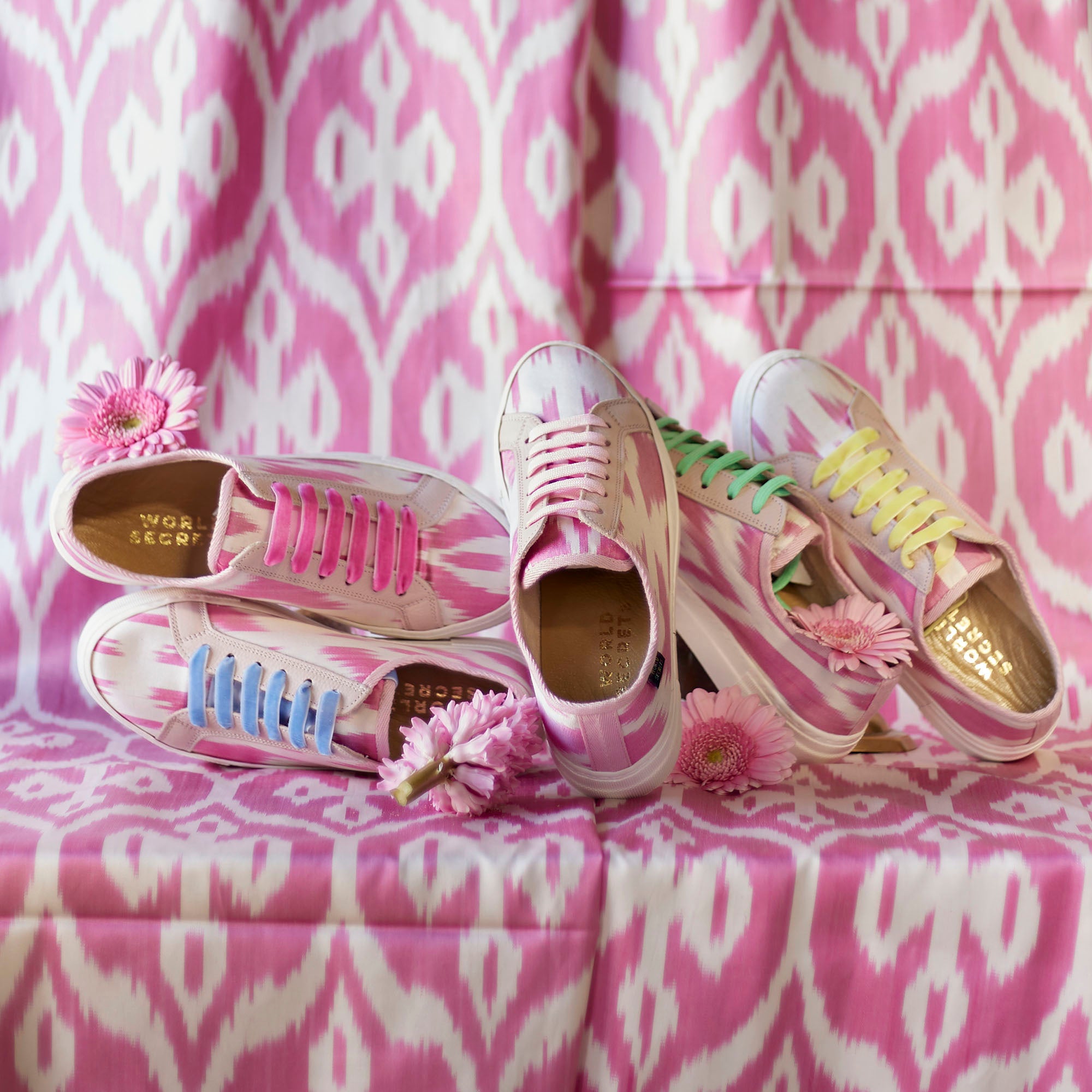 Pink Blossom - 'She Who Dares' Sneakers
