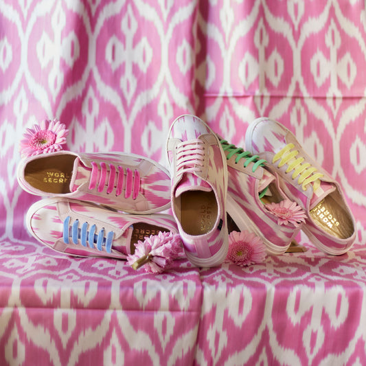 Pink Blossom - 'She Who Dares' Sneakers