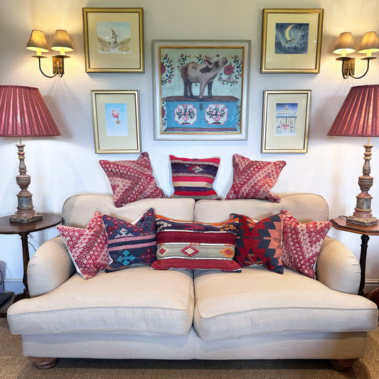 Flower - Large Kilim Cushion