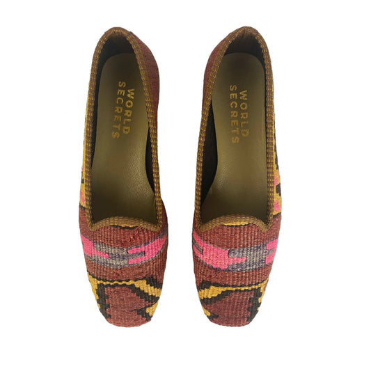 Bow - UK 6 Ladies Kilim Shoe