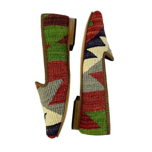 Oat - UK 5 Ladies Kilim Shoe