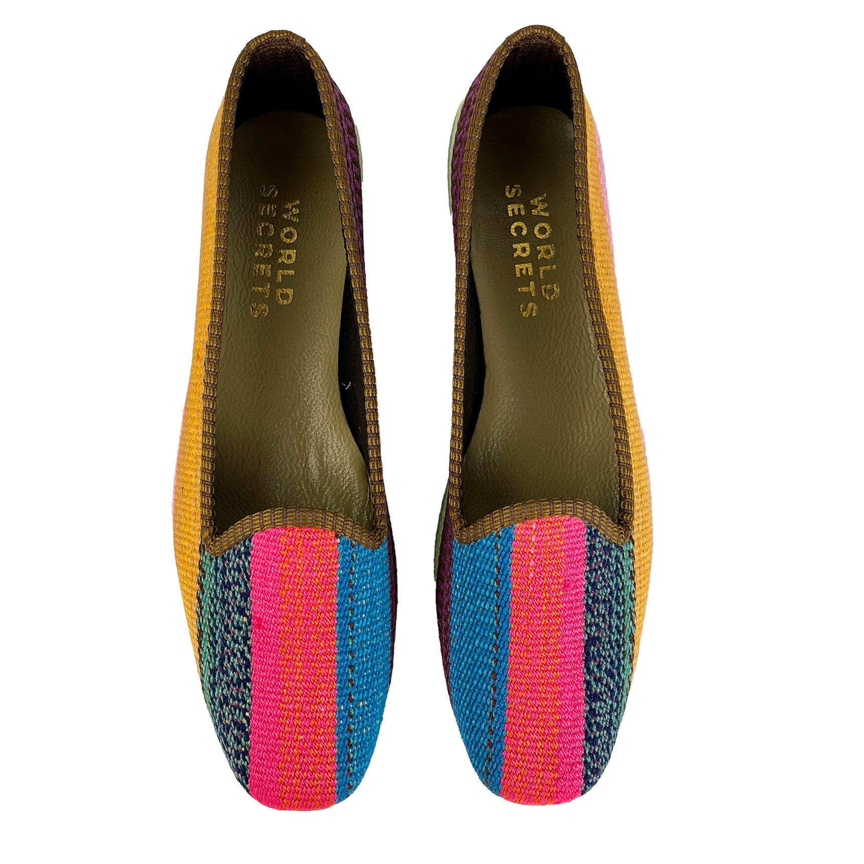 Bright - UK 8 Ladies Kilim Shoe