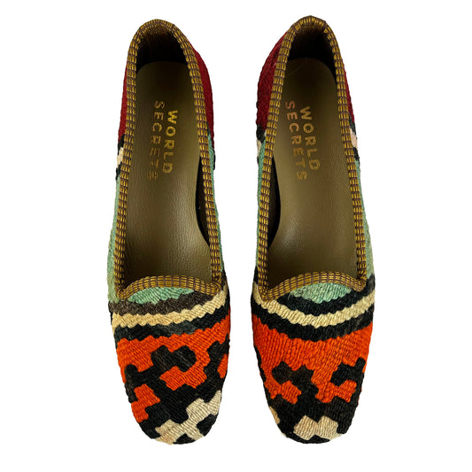 Poppy - UK 5 Ladies Kilim Shoe