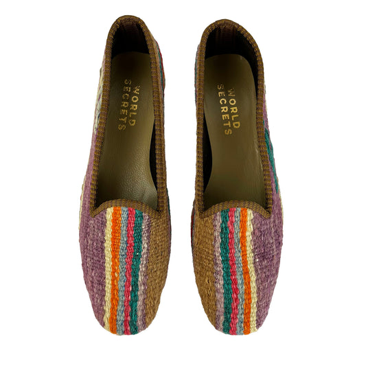 Tribe - UK 9 Ladies Kilim Shoe