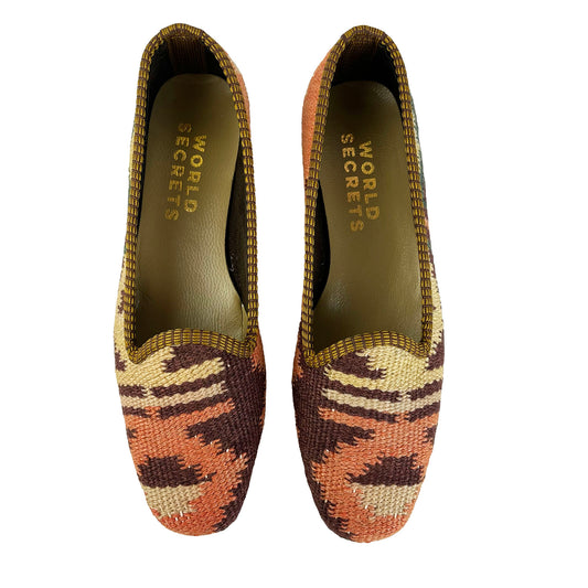 Flame - UK 4 Ladies Kilim Shoe