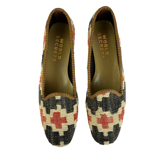 Mural - UK 5 Ladies Kilim Shoe