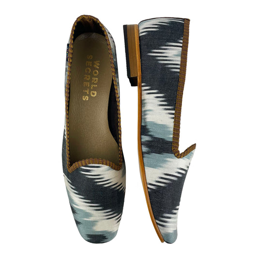 Silver Light - Ikat Shoes