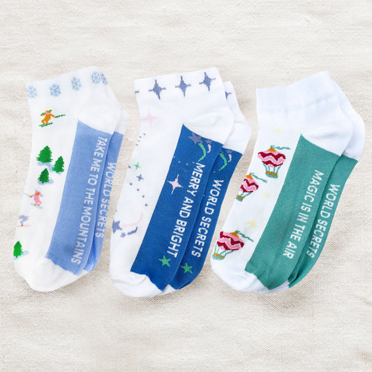 3 Sock Bundle - Sunshine Socks