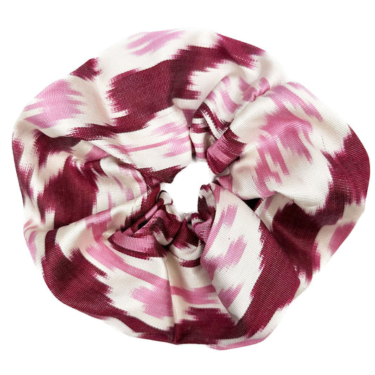 Berry - Jumbo Ikat Scrunchie