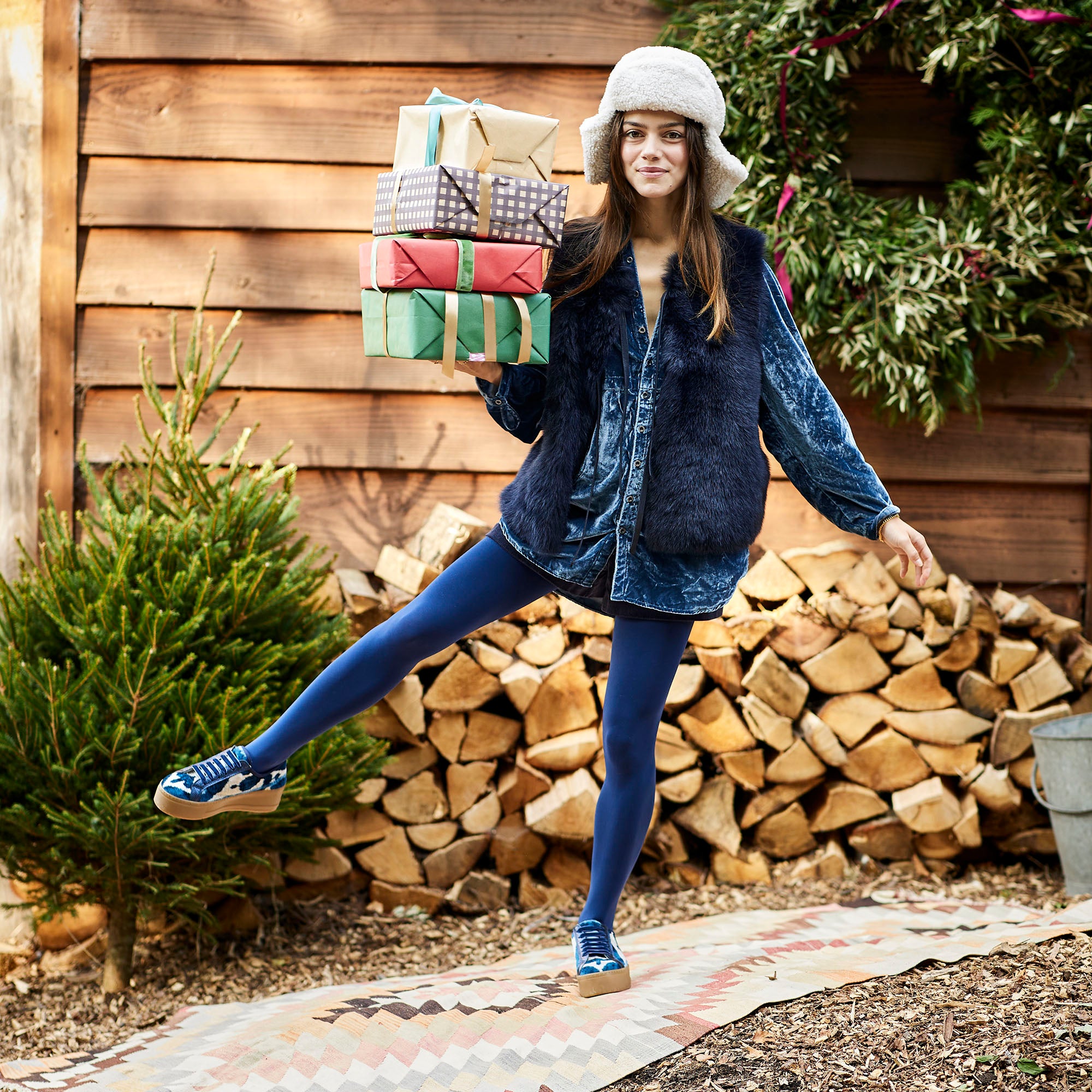 Limited Edition Velvet Crush - 'High Flyer' Sneakers