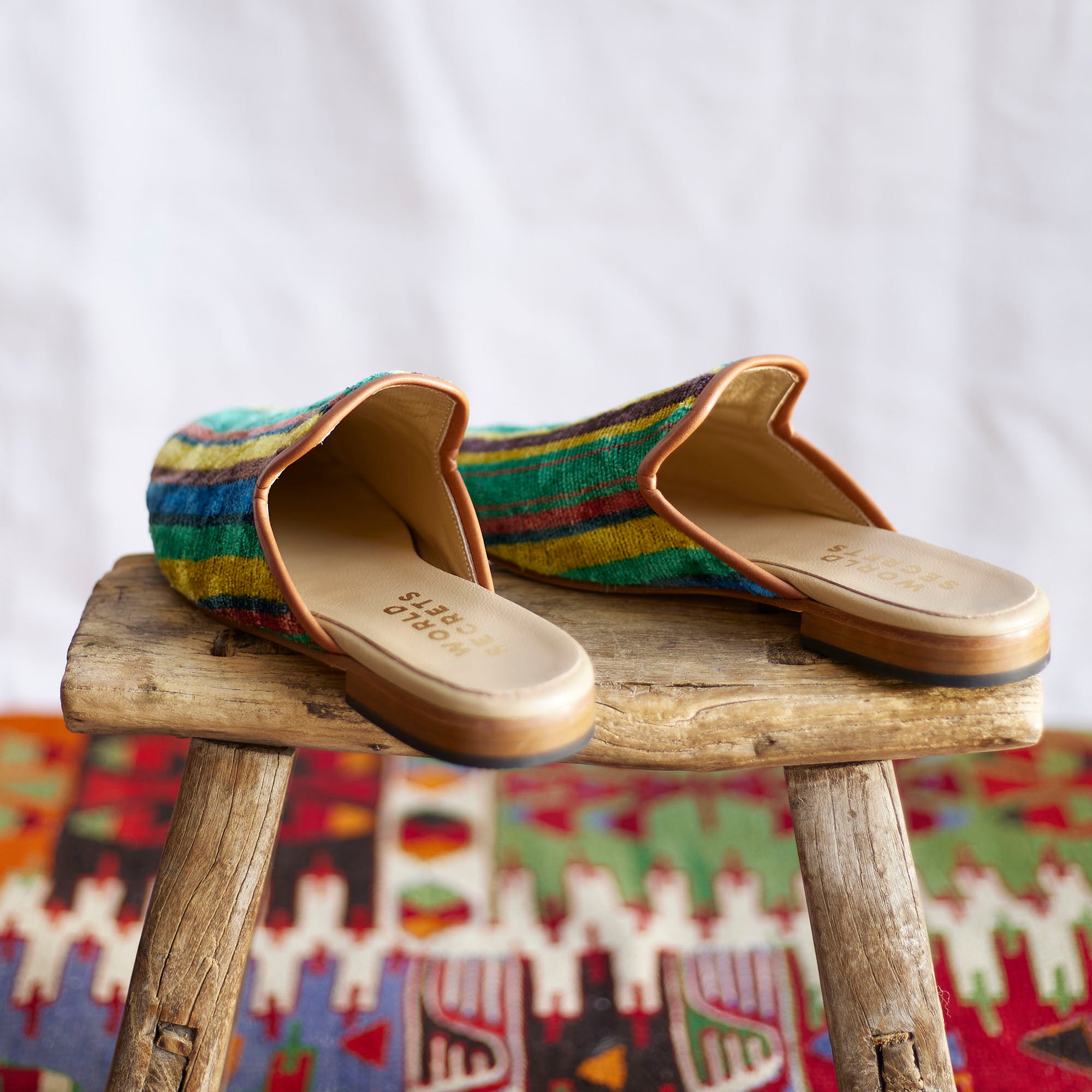 Grandpa Velvet Mules