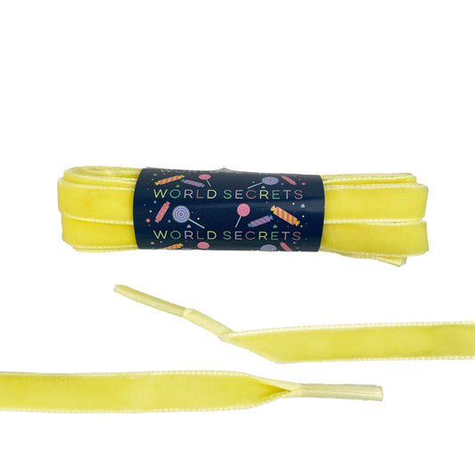 Lemon Yellow Velvet