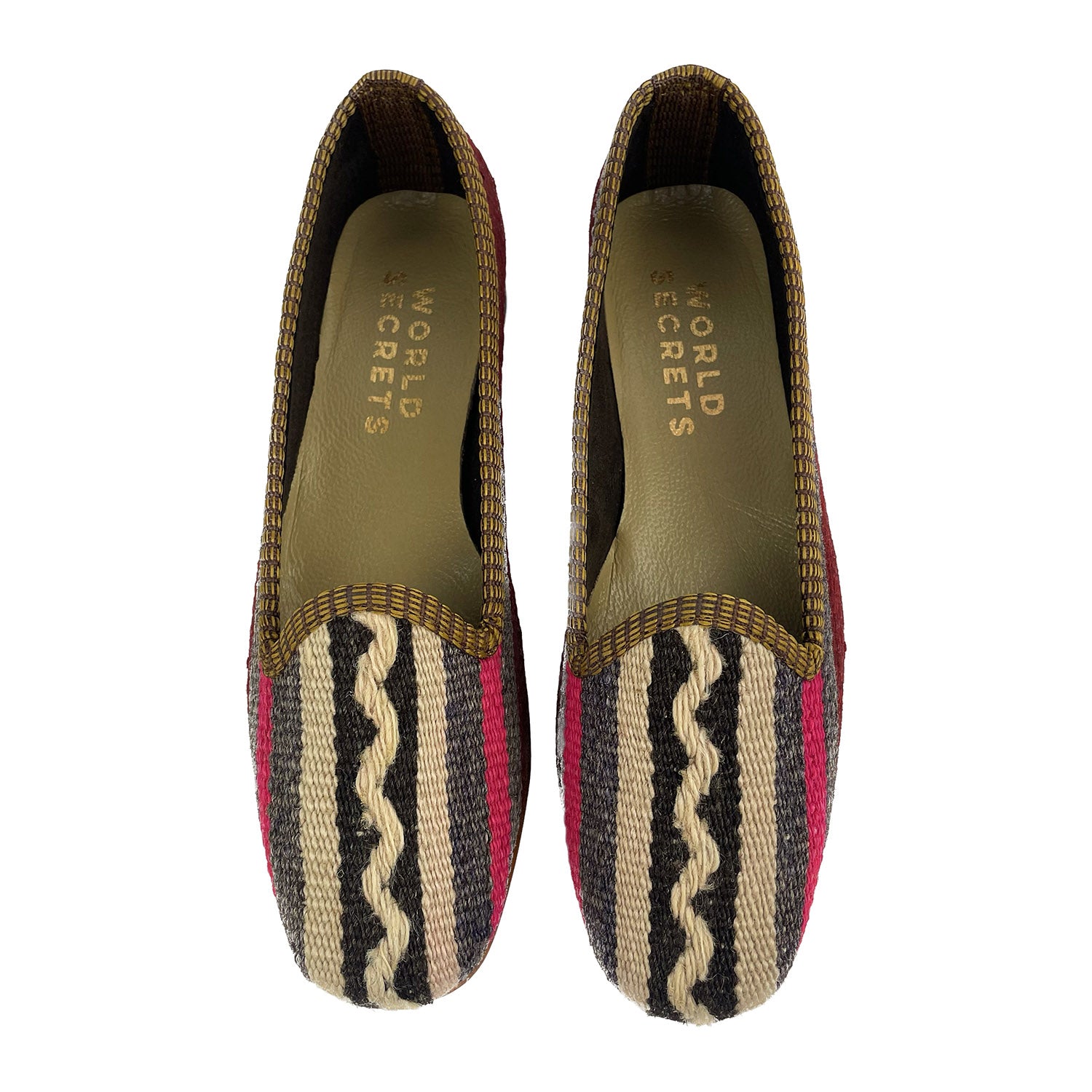 Rose - UK 2 Ladies Kilim Shoe