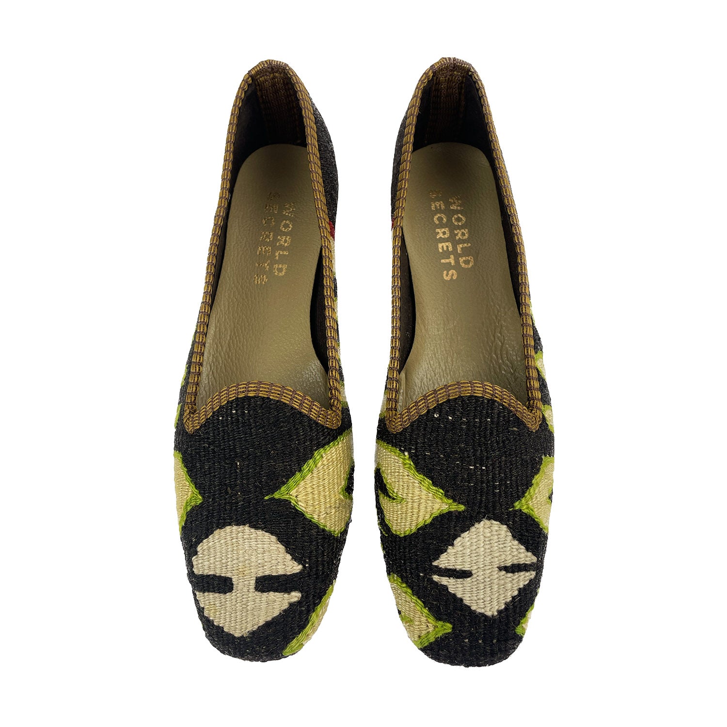 Multi - UK 5 Ladies Kilim Shoe