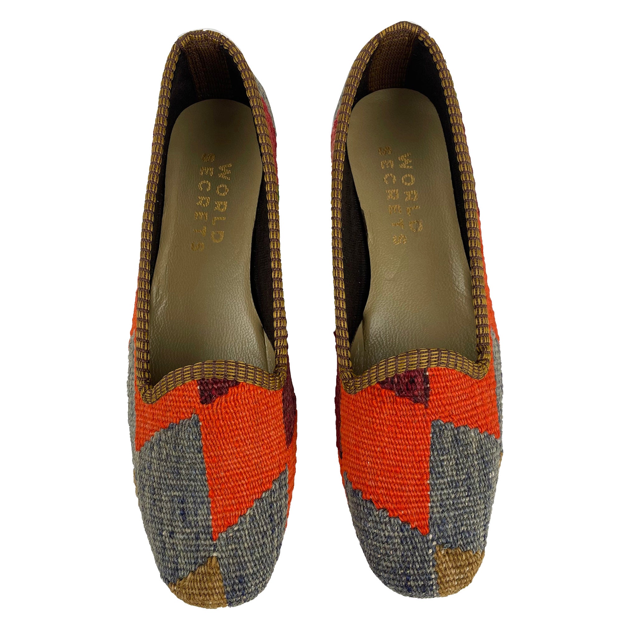 Flower - UK 4 Ladies Kilim Shoe