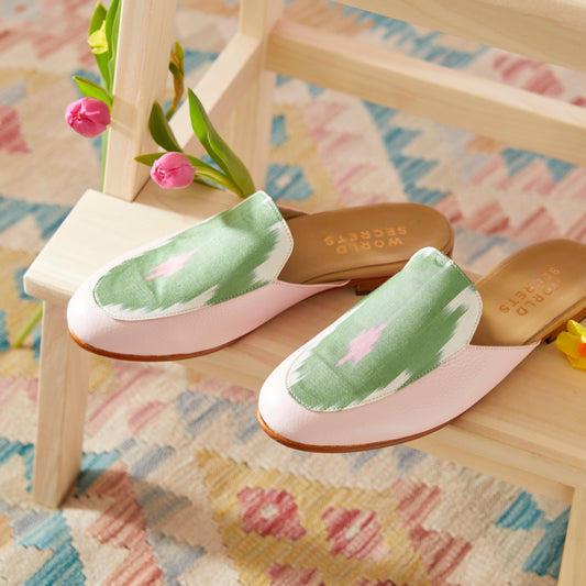 Apple Blossom - Ikat Mules