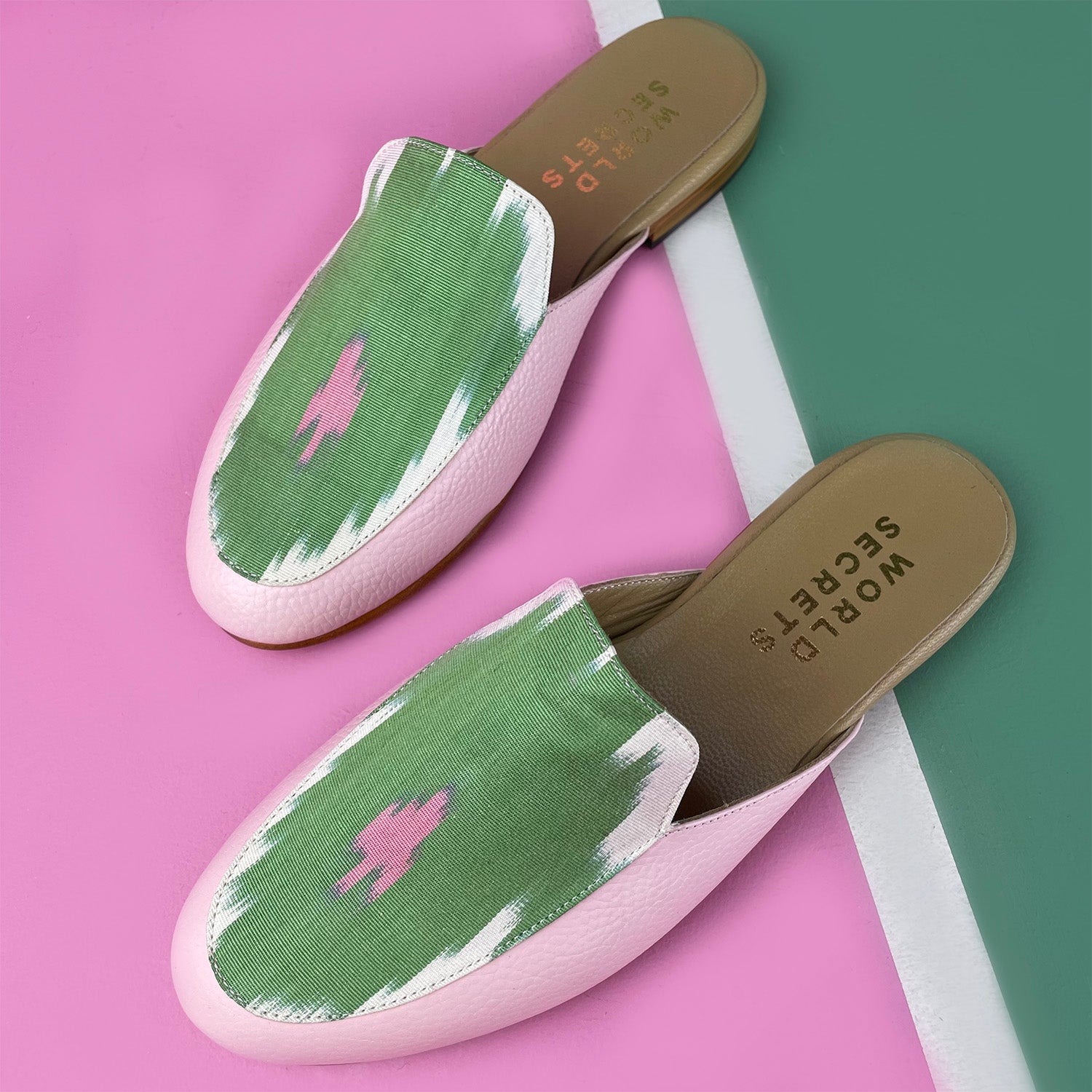 Apple Blossom - Ikat Mules