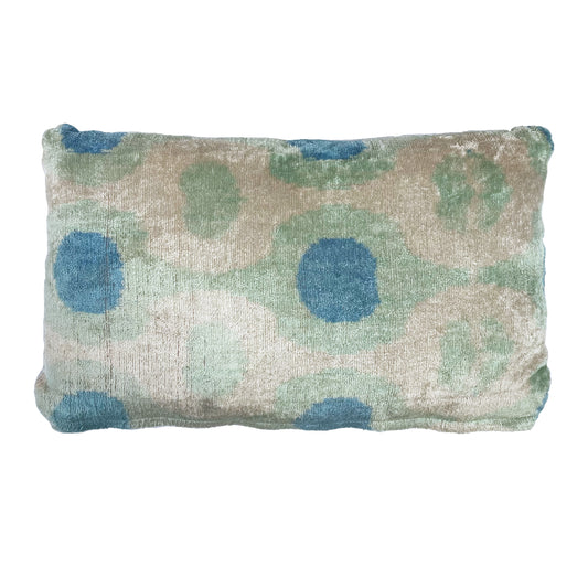 Breeze - Ikat Velvet Cushion