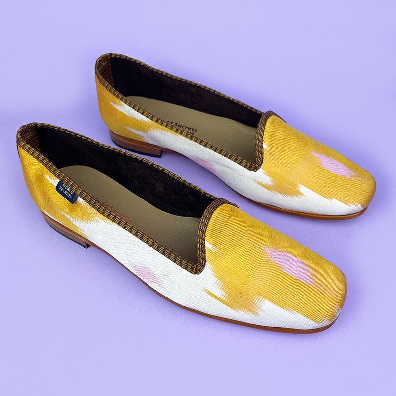 Sunshine Buttercups - Ikat Shoe