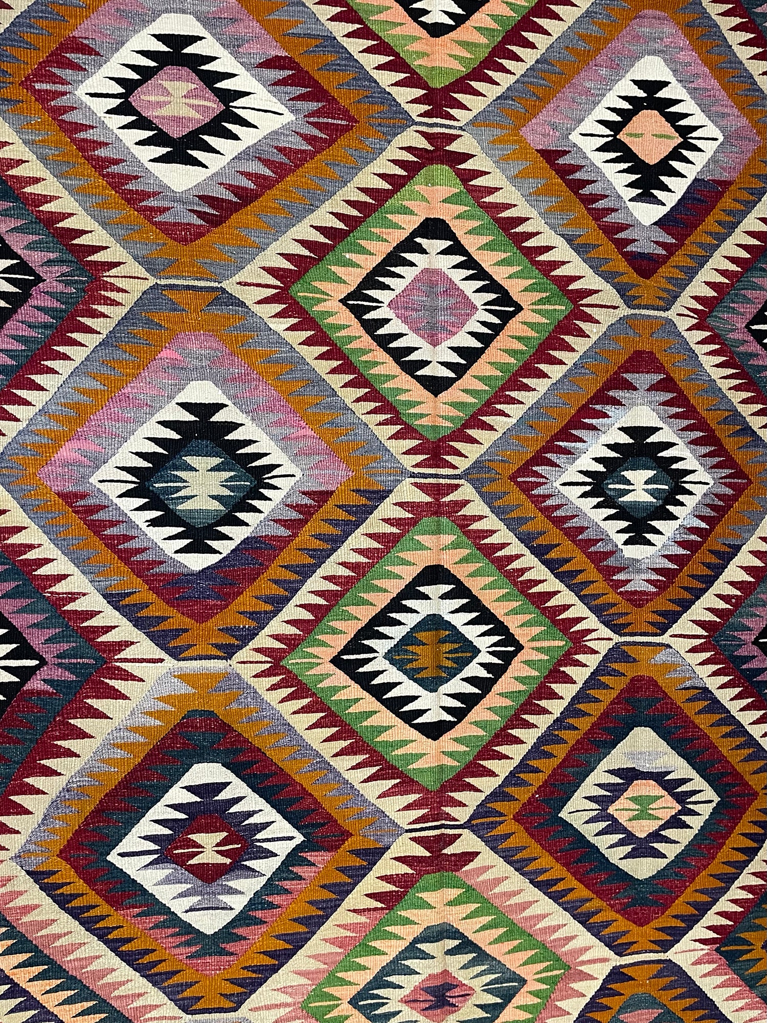 Circus Rug Texture Circus Kilim Rug - 190cm x 310cm – World Secrets