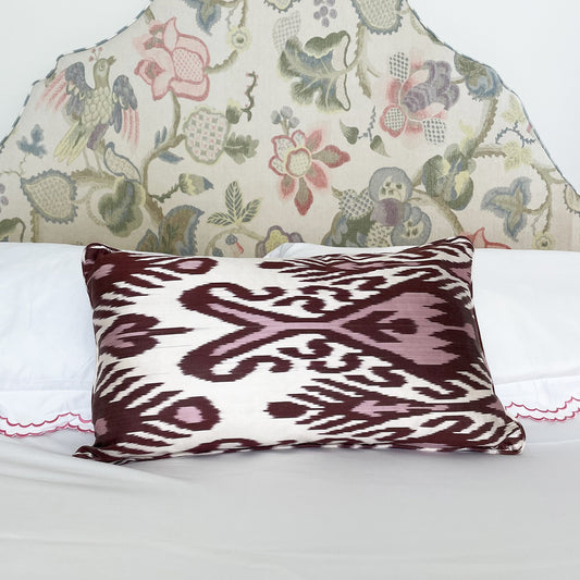 Milka - Ikat Silk Cushion