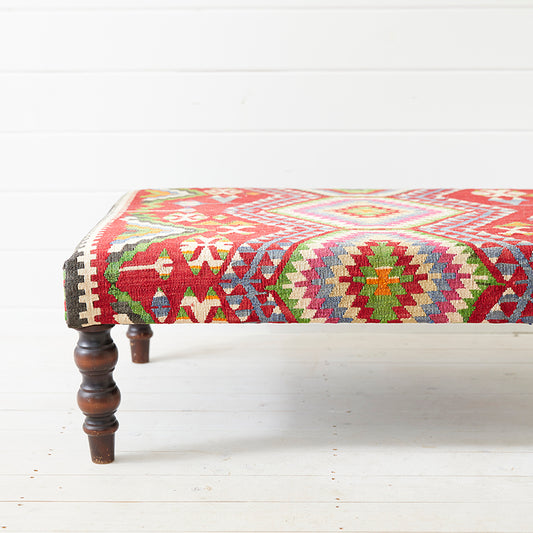 Kilim Magazine Stool