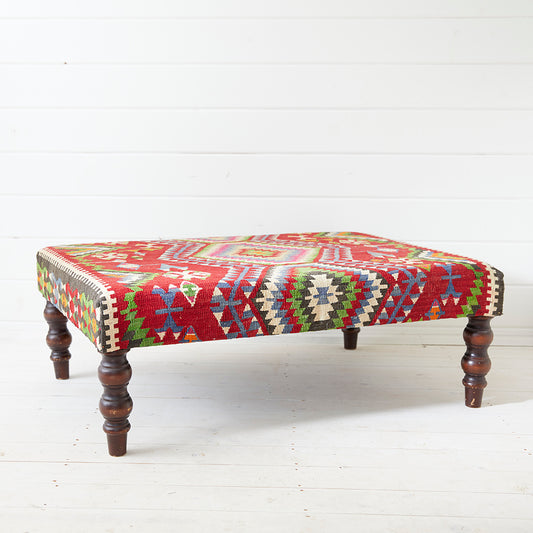Kilim Magazine Stool